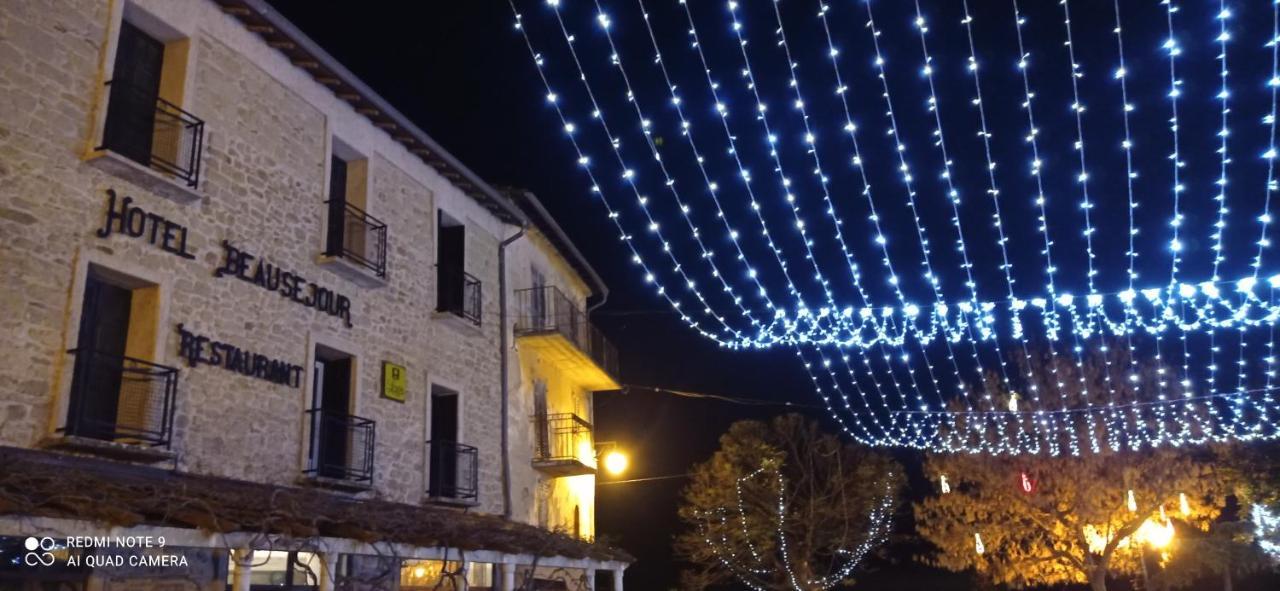 Hôtel Beauséjour Logis de France Berre-des-Alpes Exterior foto