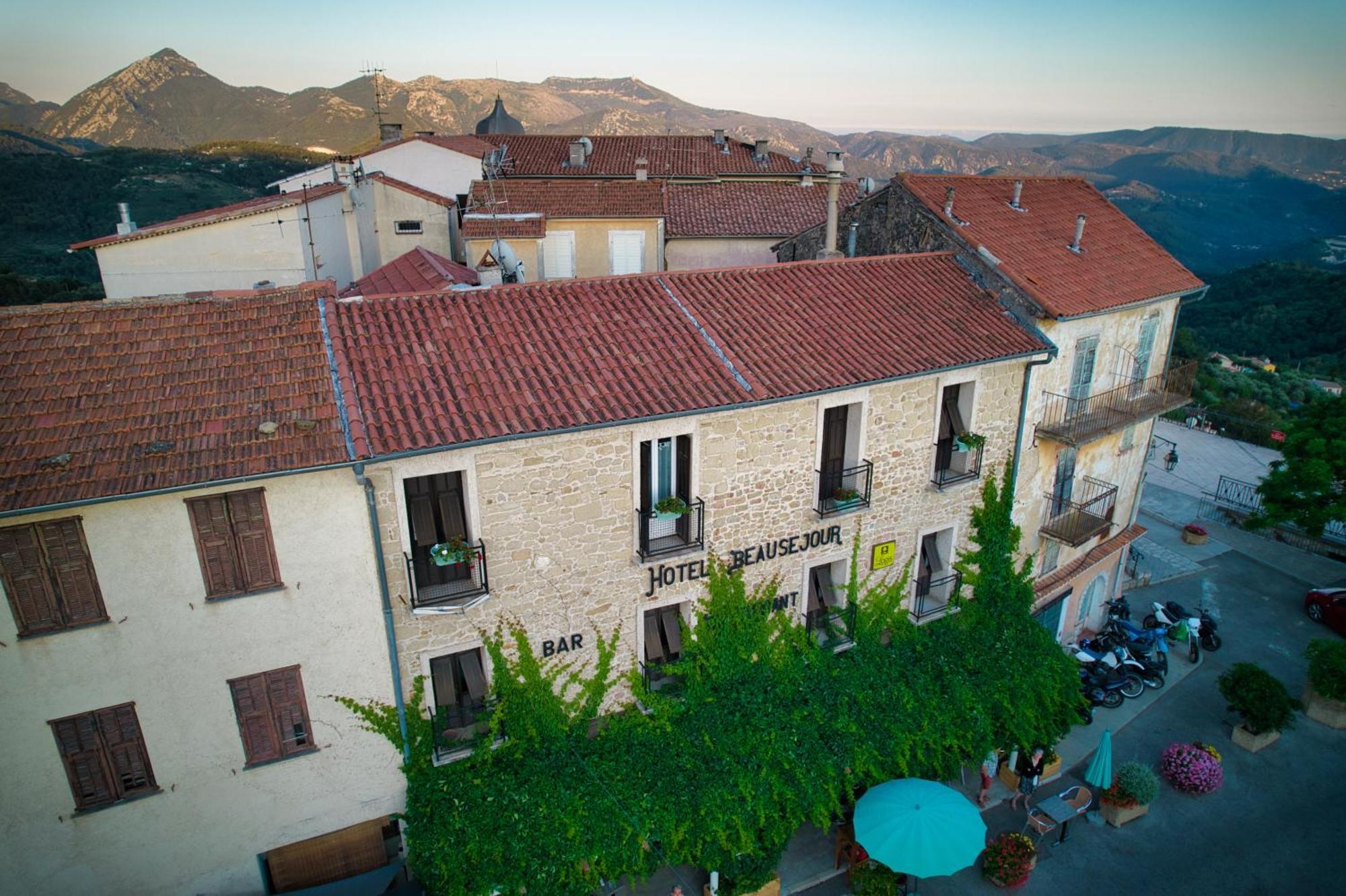 Hôtel Beauséjour Logis de France Berre-des-Alpes Exterior foto
